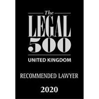 Legal 500 Recommended Lawyer 2020