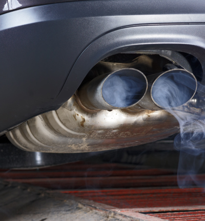 Twin Exhaust Pipe