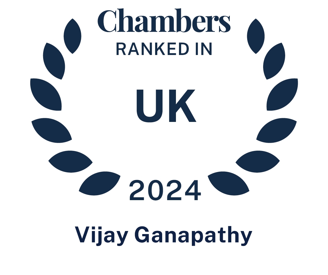 Chambers Ranked In 2024 Vijay Ganapathy