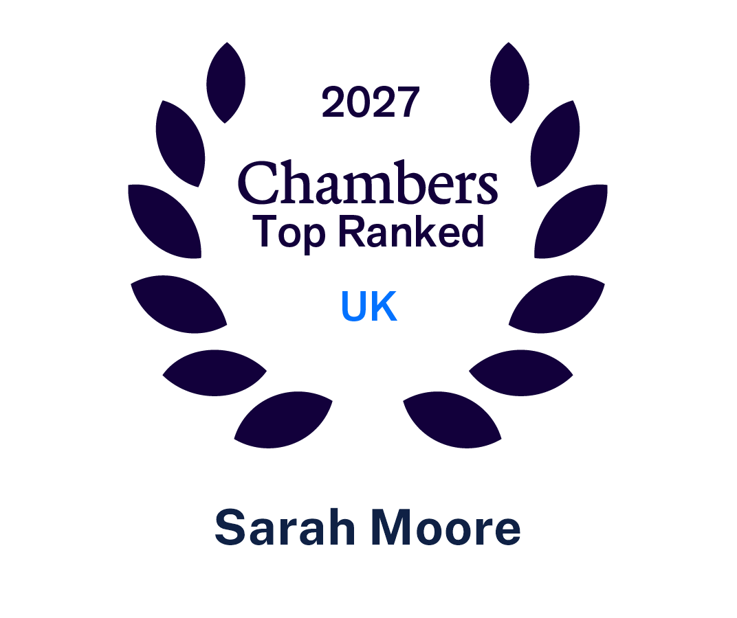 2027 Chambers Top Ranked UK Sarah Moore