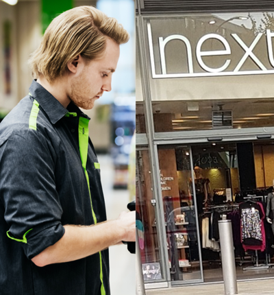 Store worker at Next