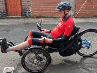 Alastair On The Recumbrent