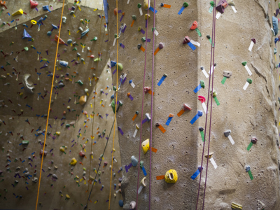 Climbing Wall. Getty Jpg