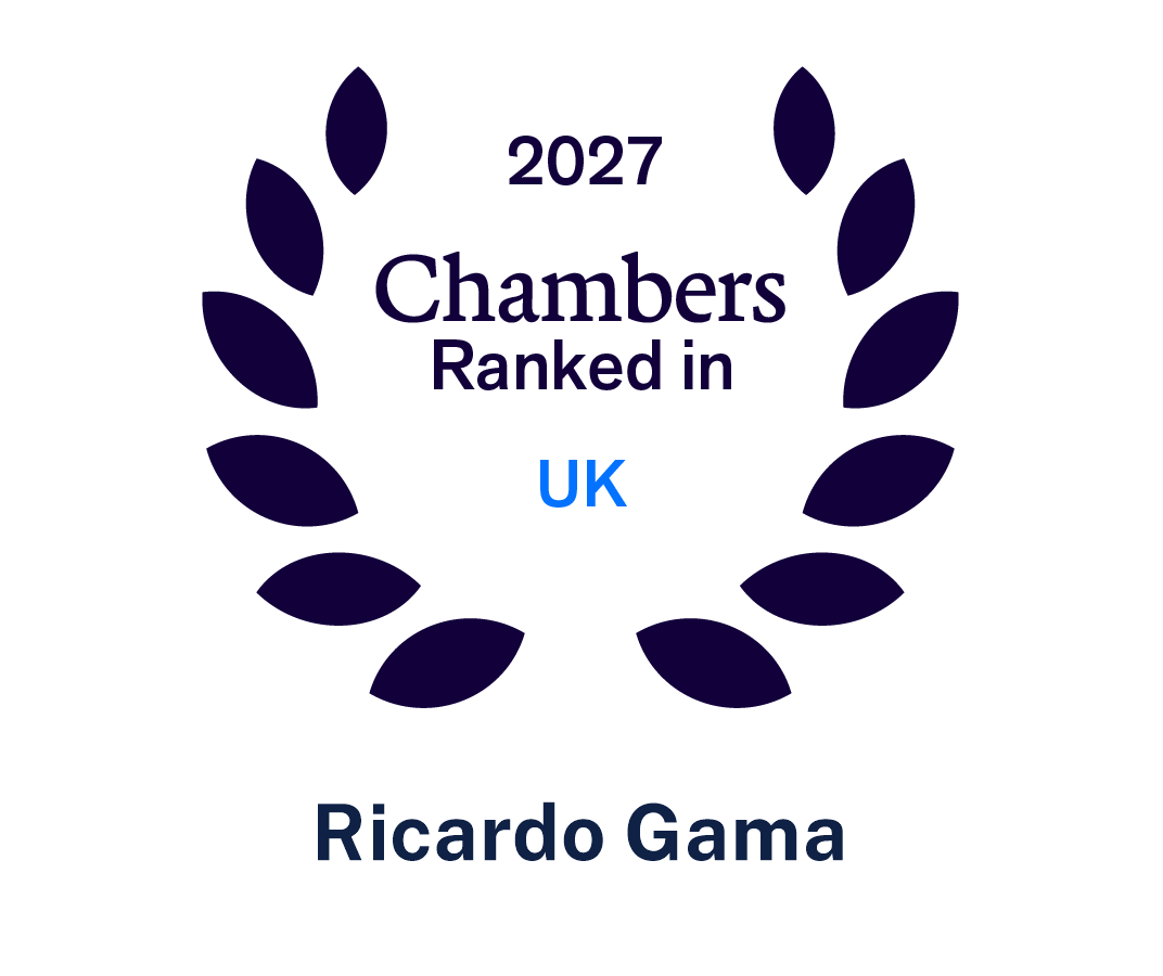 2027 Chambers Ranked in UK Ricardo Gama