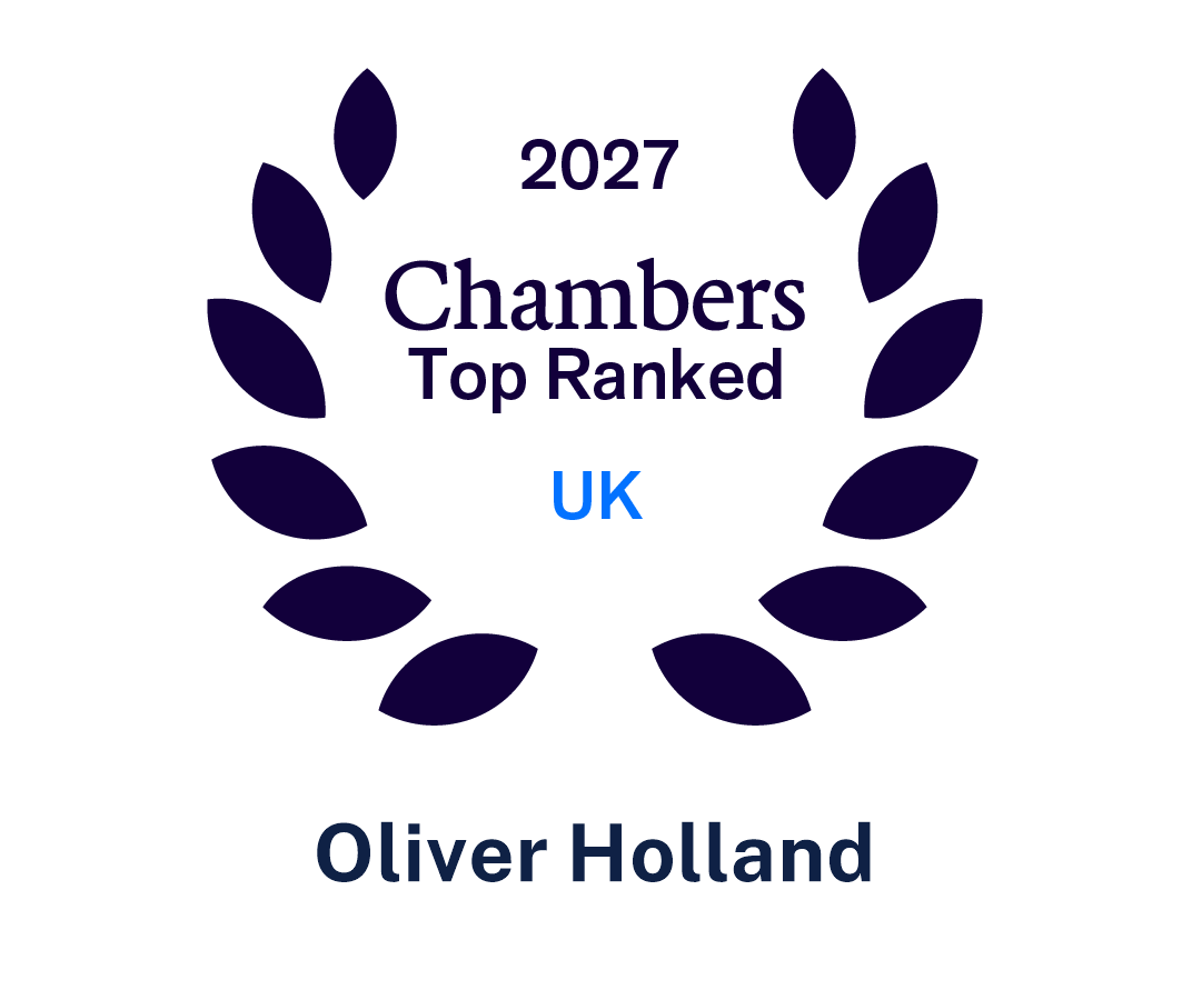2027 Chambers Top Ranked UK Oliver Holland