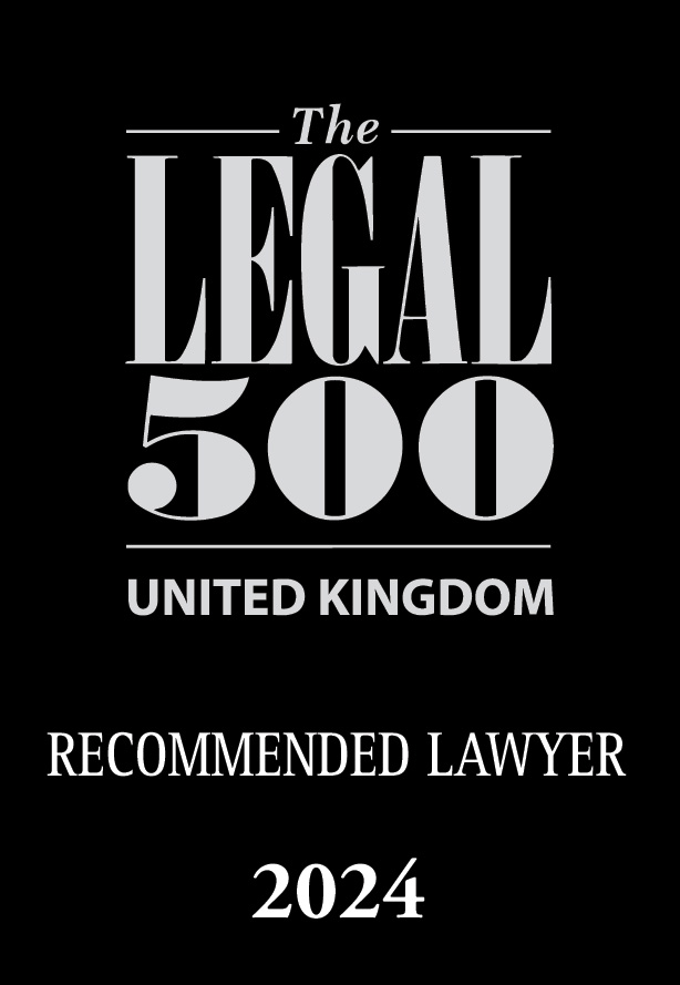 Oliver Holland ranked Legal 500 2024