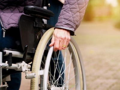 Older Female Wheelchair User