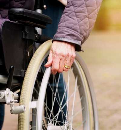 Older Female Wheelchair User