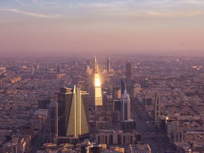 Riyadh, Saudi Arabia Skyline Gettyimages 2194745634