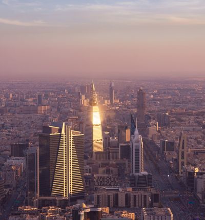 Riyadh, Saudi Arabia Skyline Gettyimages 2194745634
