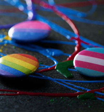 Pride, Bisexual And Trans Flags
