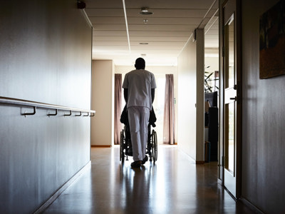 nurse with patient