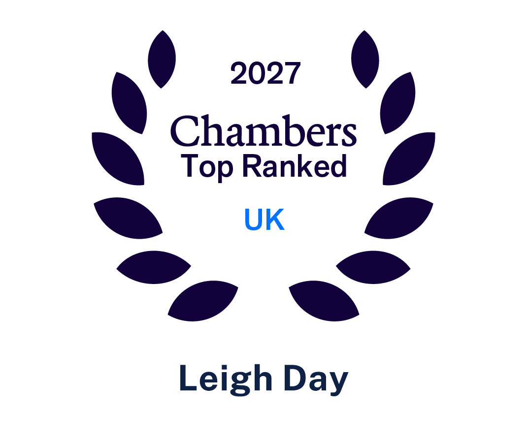 2027 Chambers Top Ranked UK Leigh Day 