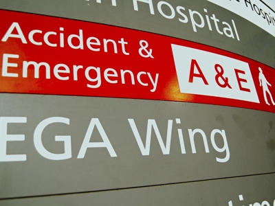 A+E Sign