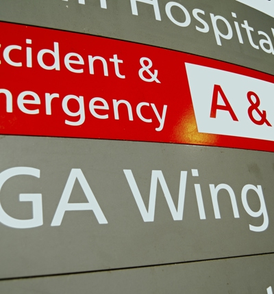 A+E Sign