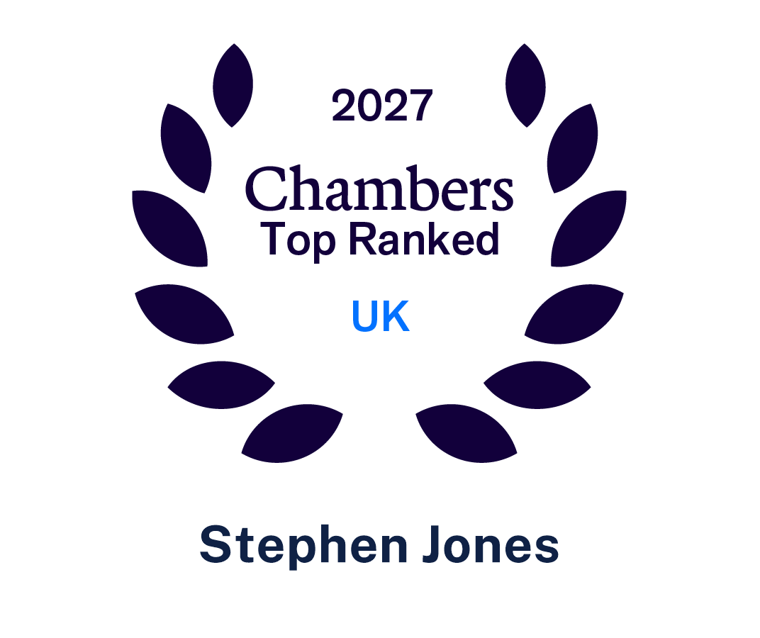 2027 Chambers Top Ranked UK Stephen Jones