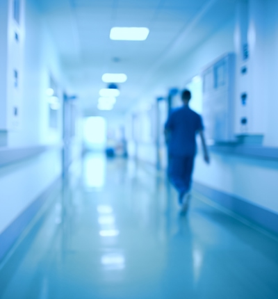 Defocussed Hospital Corridor