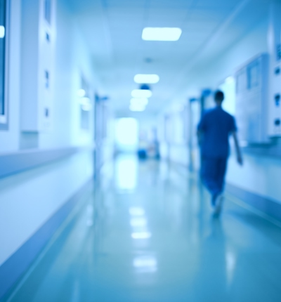 Defocussed Hospital Corridor