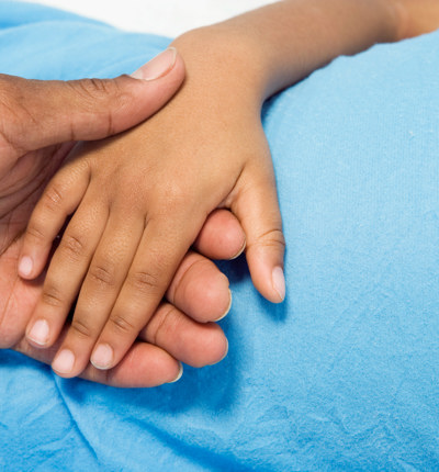 Hand Hospital Child