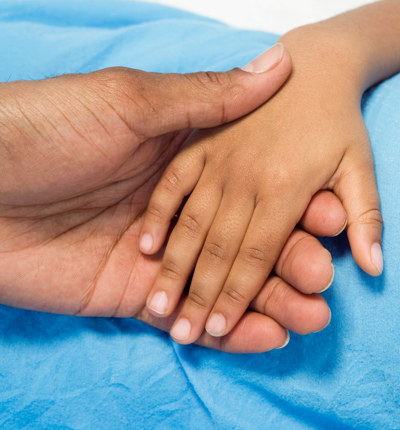 Hand Hospital Child