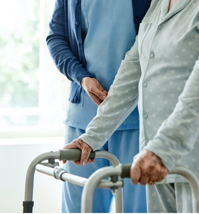 Carer With Elderly Woman