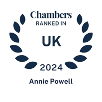 chambers ranked in UK 2024 Annie Powell