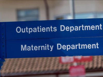 Hospital Maternity Sign