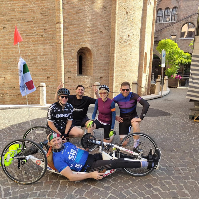 Leigh Day's cycling team supporting those affected by spinal cord injury