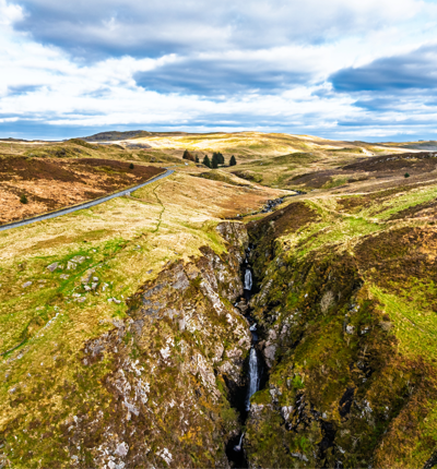 Rhaedr Y Cwm Waterfall