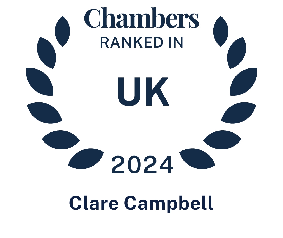 Chambers ranked in UK 2024 Clare Campbell