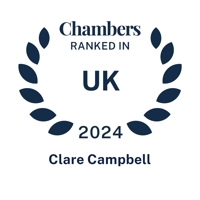 Chambers ranked in UK 2024 Clare Campbell
