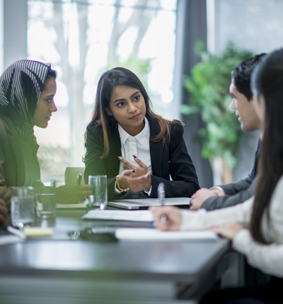 group of women at table