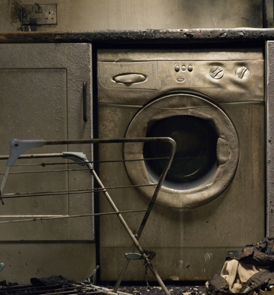 Burnt Washing Machine