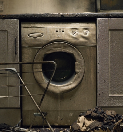 Burnt Washing Machine