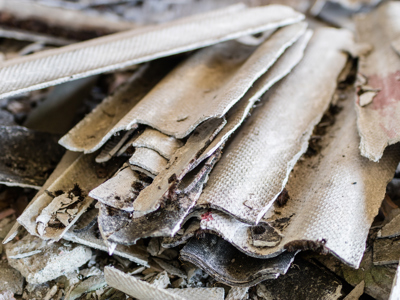 Old Asbestos Building Materials Used For Roofing