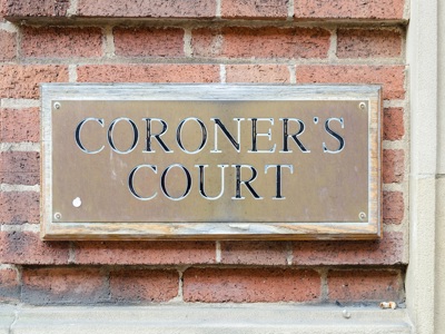 Coroner's Sign