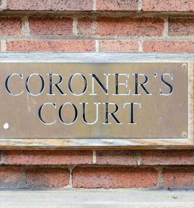 Coroner's Sign