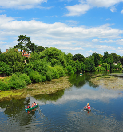 River Wye - kayak