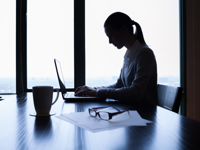 Business woman in the office