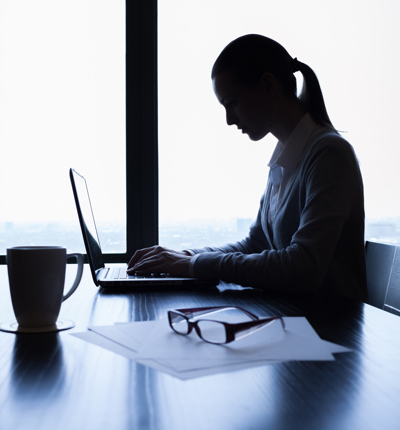 Business woman in the office