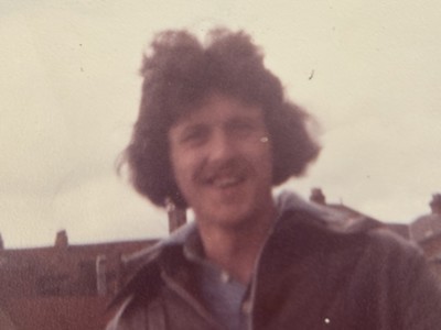Old photo of a young Joe Sidwell