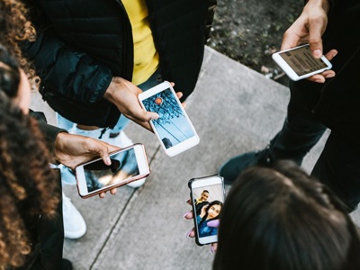 Looking At Mobiles Together