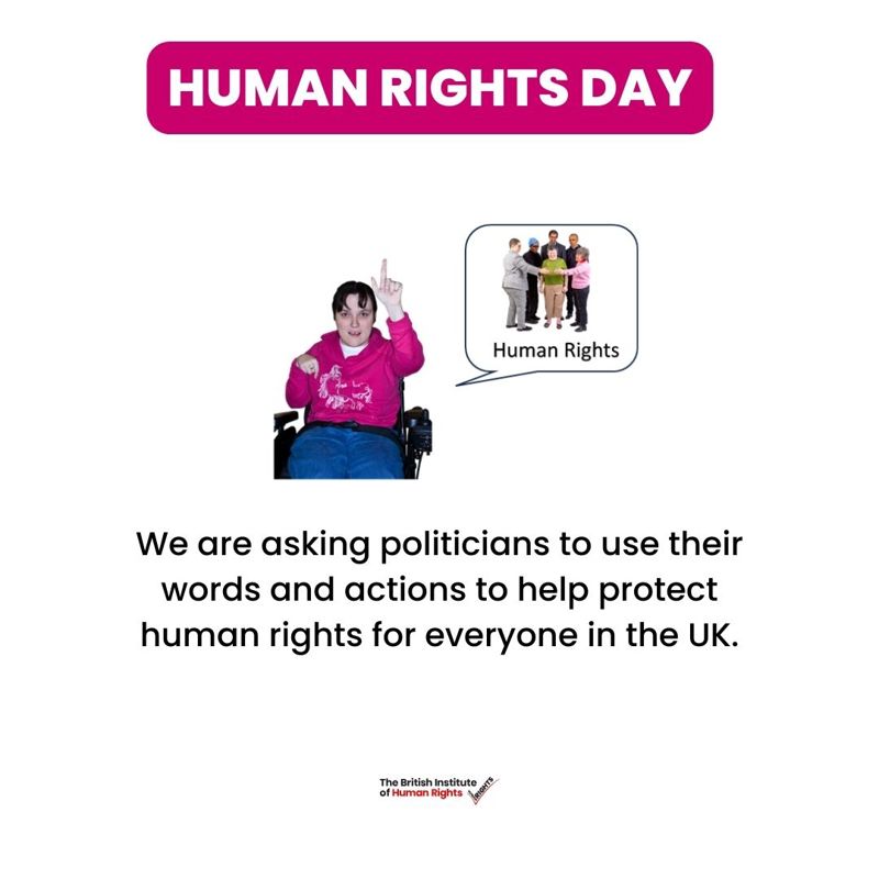 Human Rights Day easy read