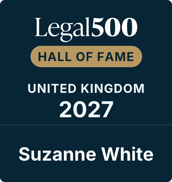 Legal 500 Hall of Fame 2027 Suzanne White