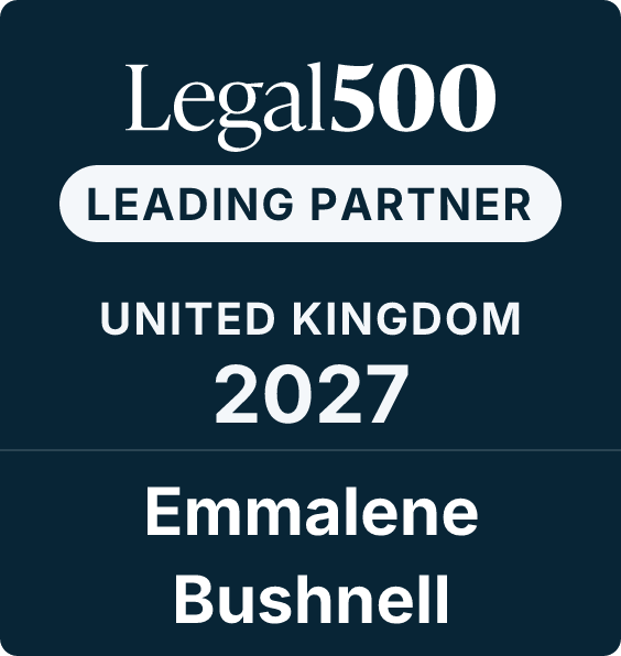 L500 Emmalene Bushnell Leading Partner Clinical Negligence Claimant 2027