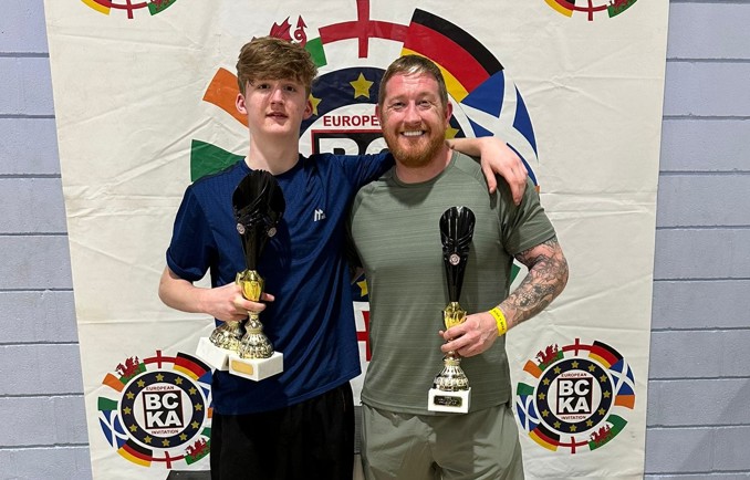 Picture of Alex Eastwood and his father, Stephen Eastwood