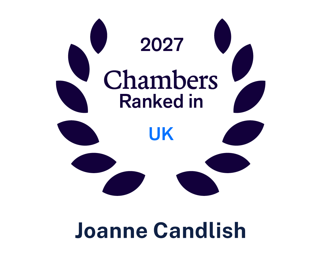 2027 Chambers Ranked in UK Joanne Candlish