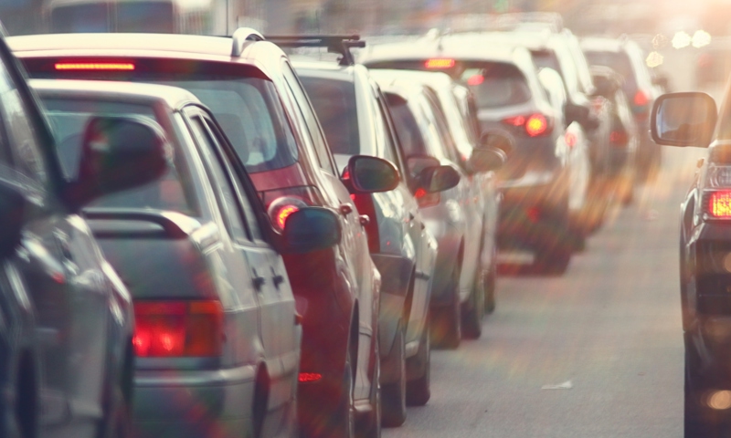 Cars Queuing