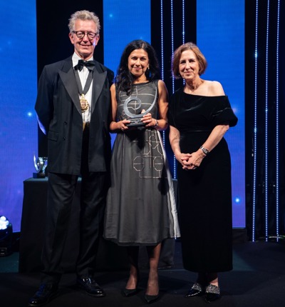 Sapna Malik winning human rights prize
