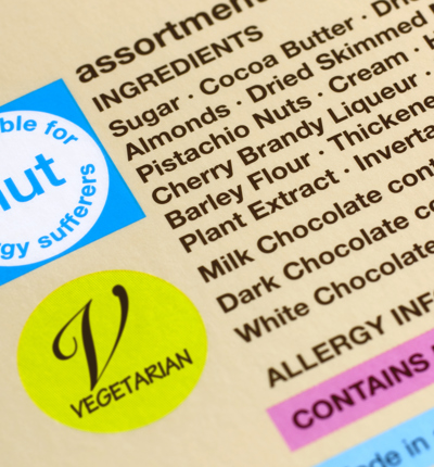 Nut Allergy Vegetarian Food Safety